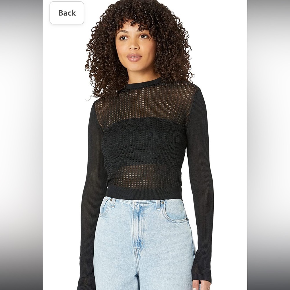 NWT free people crew pullover